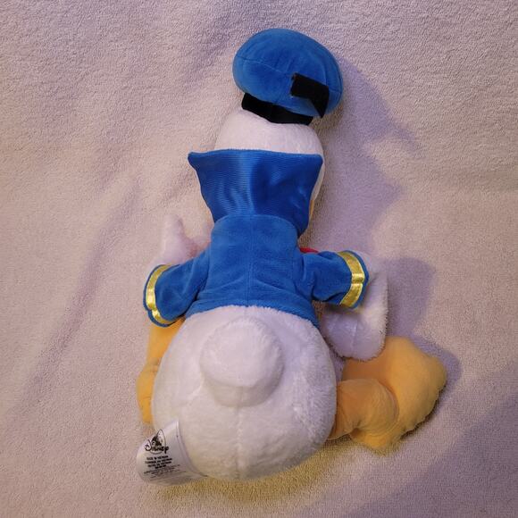 Disney Store Donald Duck Stuffed Plush Toy 15 Inch Blue Sailor Suit - Picture 4 of 8